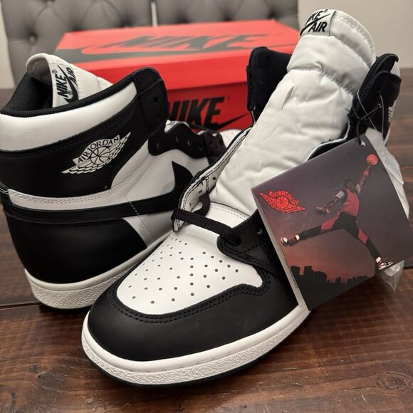 Air Jordan 1 Retro High \'85 Black White Shoes main image 10
